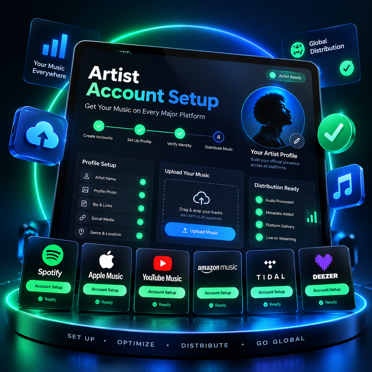 Artist Account Setup