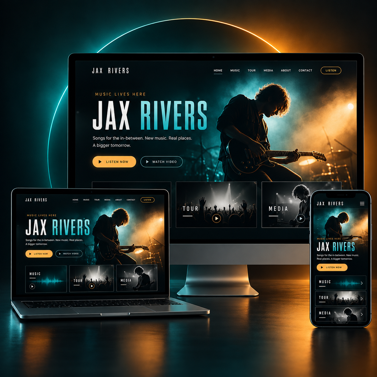 Basic Artist Website