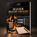 ASP Master Delivery Checklist