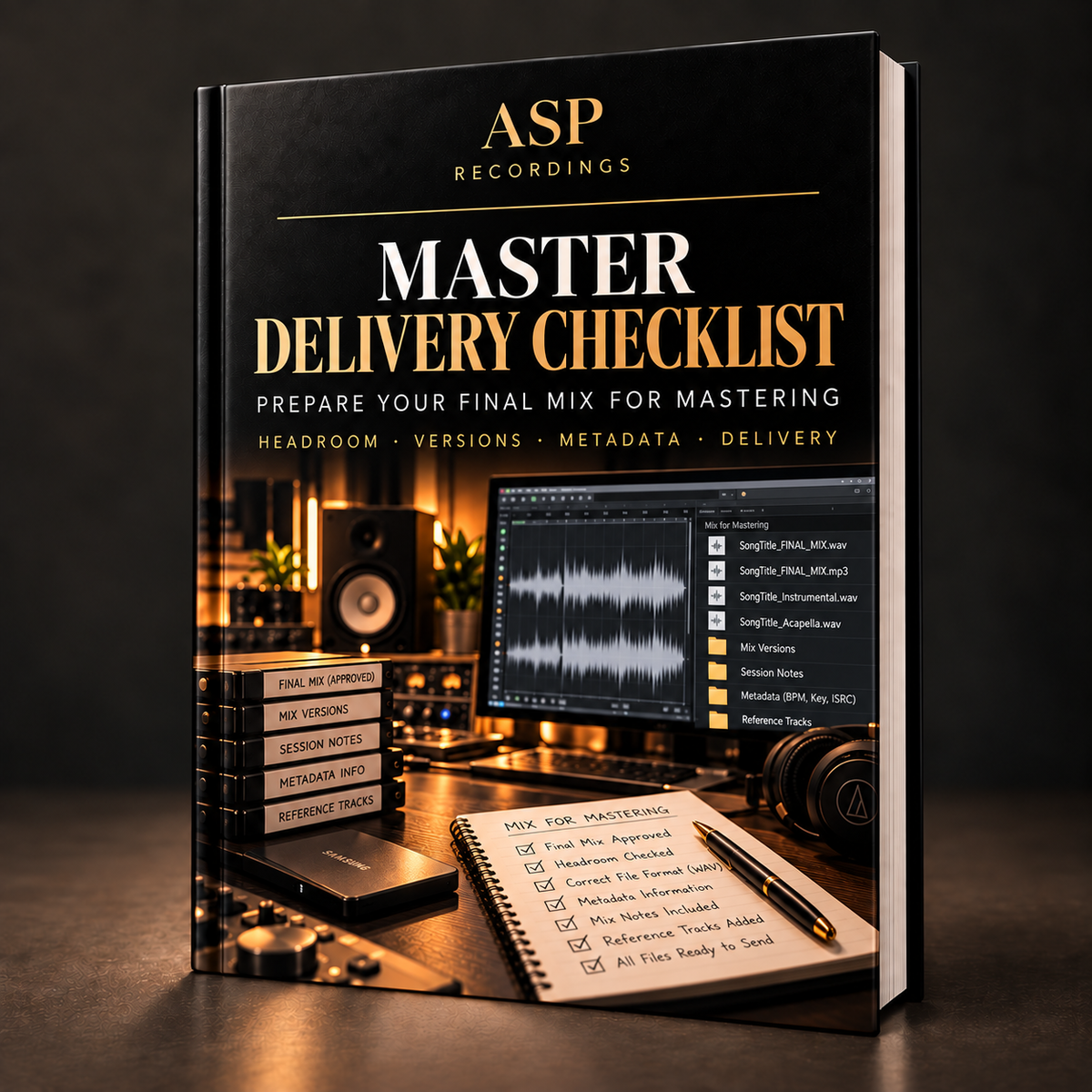 ASP Master Delivery Checklist