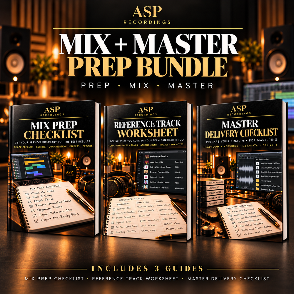 Mix + Master Prep Bundle
