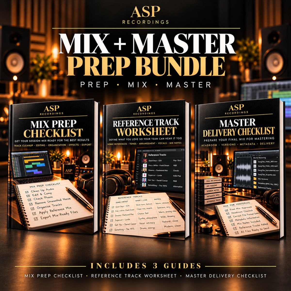 Mix + Master Prep Bundle
